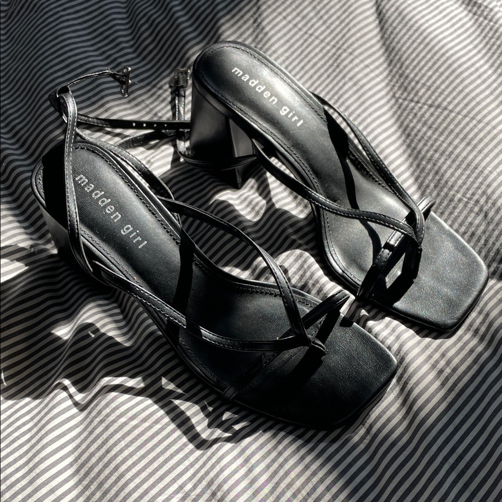 Madden Girl Elegant Black Heels